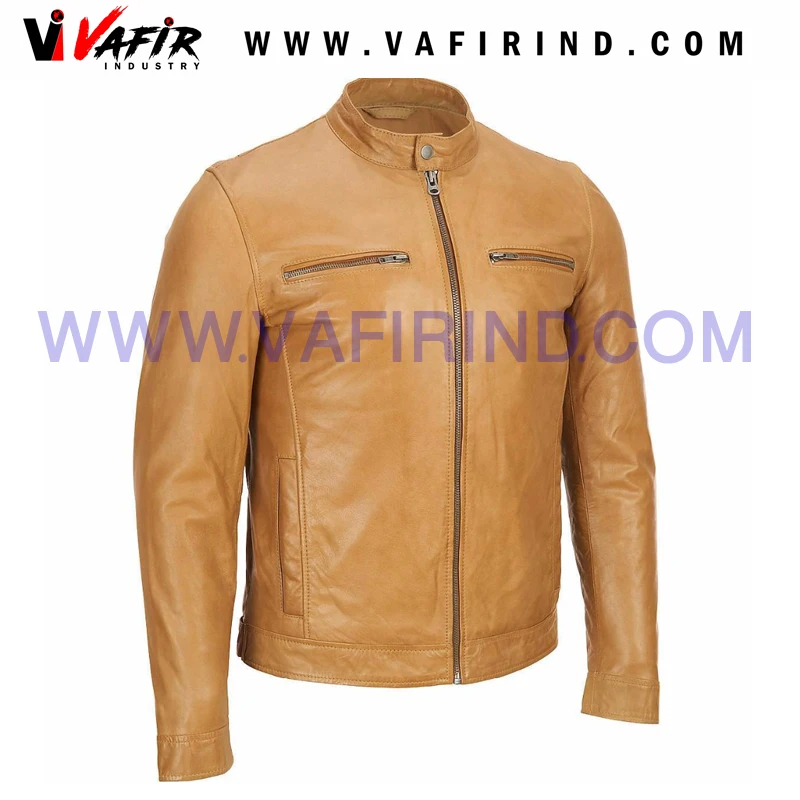 Slim Fit Fashion Leather Jackets Hot Selling Best Winter Wear Leather Jacket For Men/Pakistan leather jackets