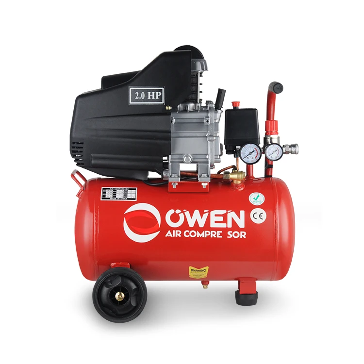 Длительный срок службы поршневой воздушный компрессор 2Hp 24L портативный для мастерской по ремонту автомобилей гаражный автомобильный 4S магазин