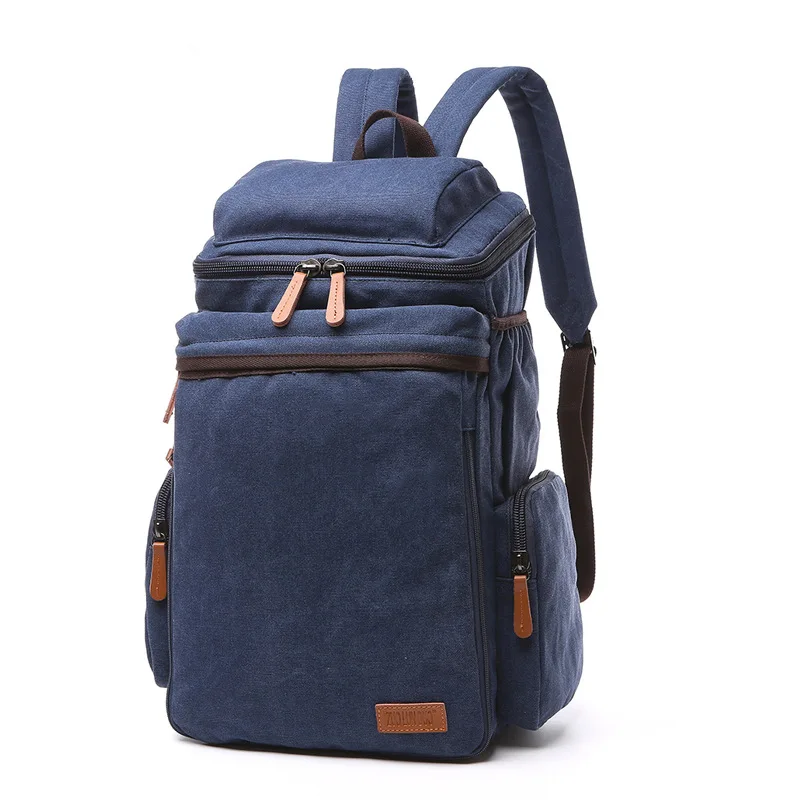 Large capacity Canvas Bag Canvas Backpack For Student Canvas Laptop Bag