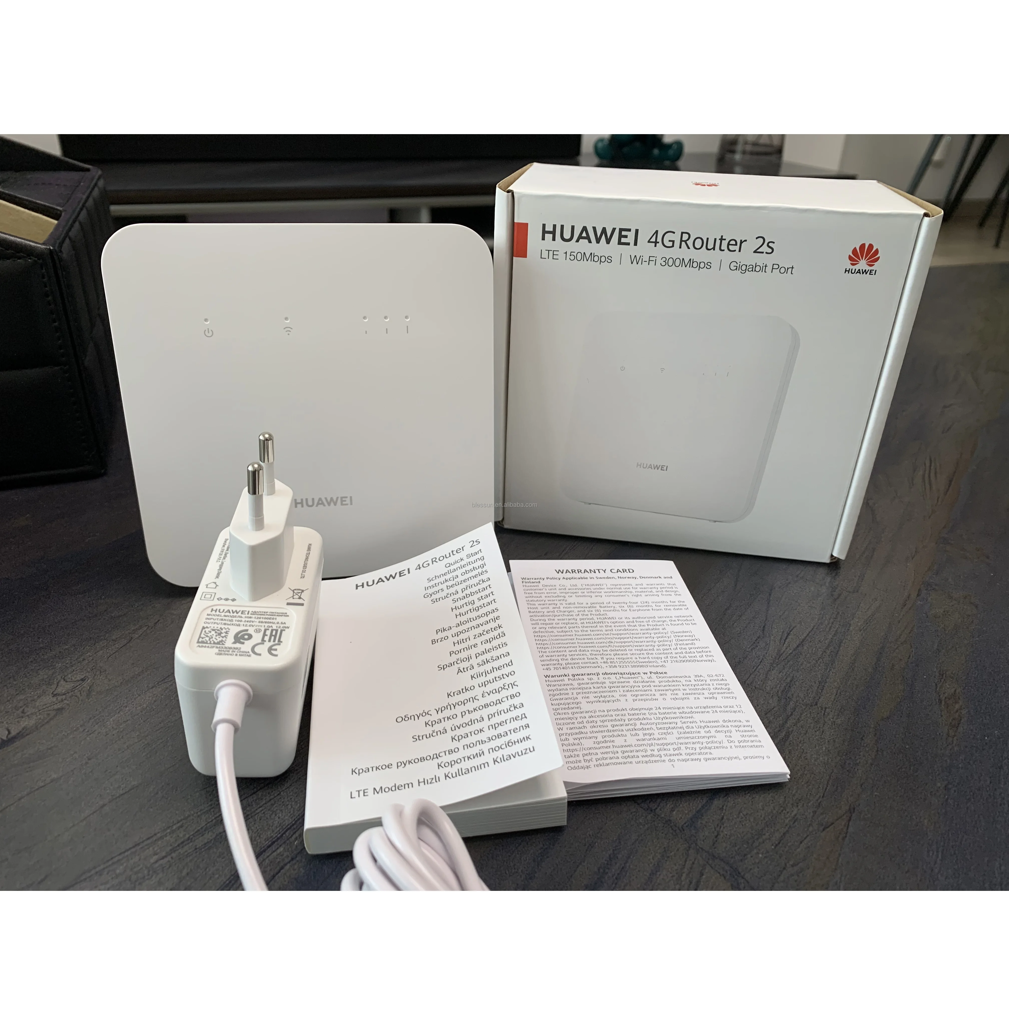 Brand new B312-926 4G LTE Router Speed Etherne Global Version Support VPN Multilanguage for hua wei  wholesales