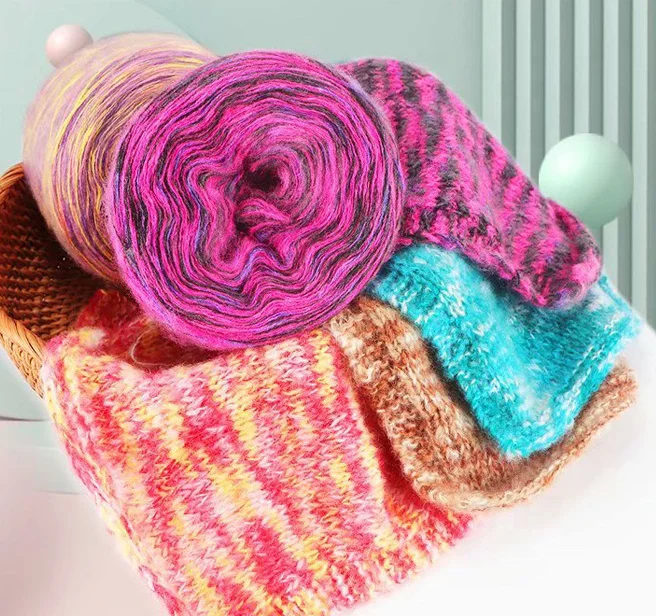 
Mohair DIY hair ornaments flower clothing accessories accessories accessories accessories children yarn materials direct sales 