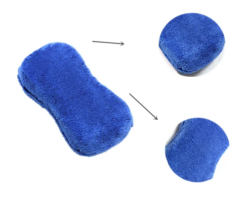 Набор для мойки автомобиля, полотенца из микрофибры, губка, принадлежности для мойки автомобиля, 5 комплектов для мойки автомобиля в пластиковой коробке