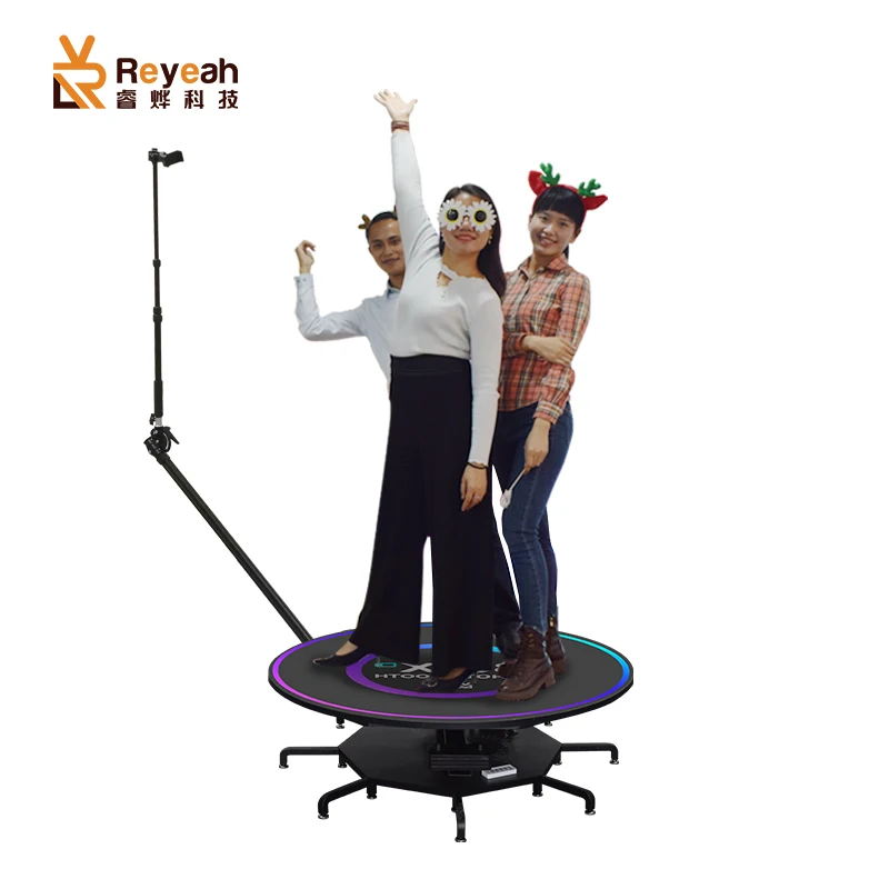 Buy A 360 booth Slow Fast Motion Rotating 120cm diameter with Low cost for DJ business