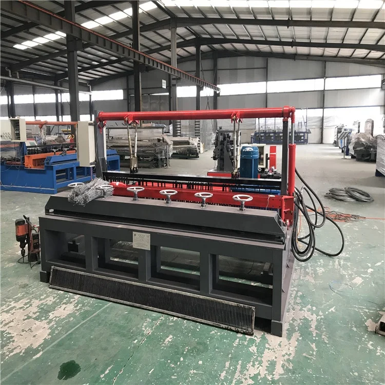 2.0-14MM Heavy Type Semi-automatic Crimped Wire Mesh Weaving Machines