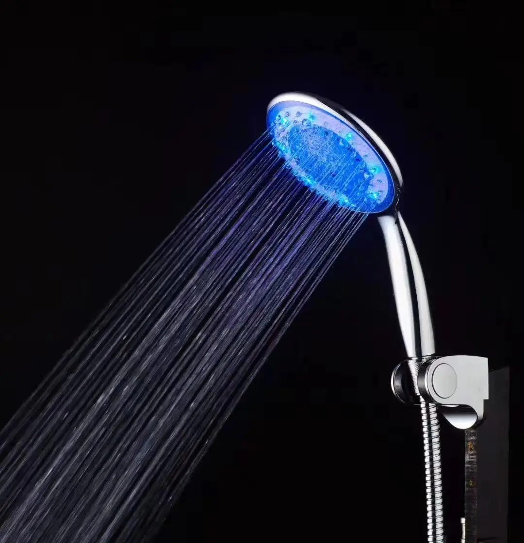 
Special Hot Selling Temperature Sensing Color Changing Led Light Shower Head Multi Function Led Shower Head 