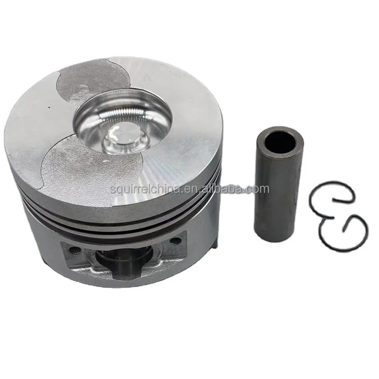 86mm Diesel Engine Piston for Micro Tiller Construction Machinery Parts China Compatible 186FA 186FA+0.25 186FA+0.50 Models