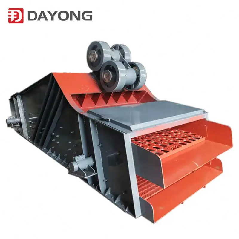 Low Consumption Construction Screening Plant 2 3 4 Decks Fine Sand Separation Machine High Frequency Industrial Vibrating Sieve