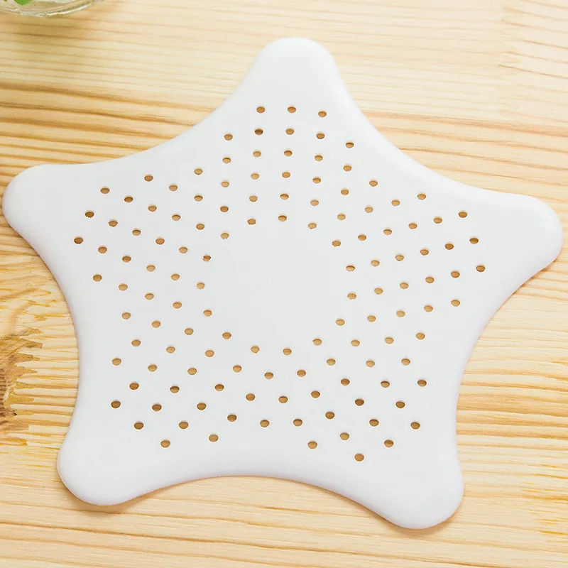 sewer filter net starfish silica gel floor drain Creative pentastar sink anti clogging floor drain