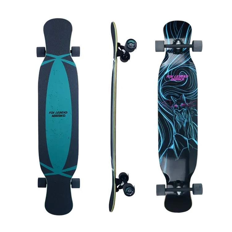 Cheap KOSTON New Freeride custom Bamboo Complete Longboard