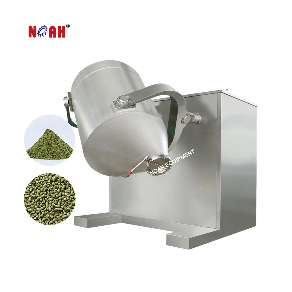 HD Chemical Industrial 3D lab Dry Powder Mixer