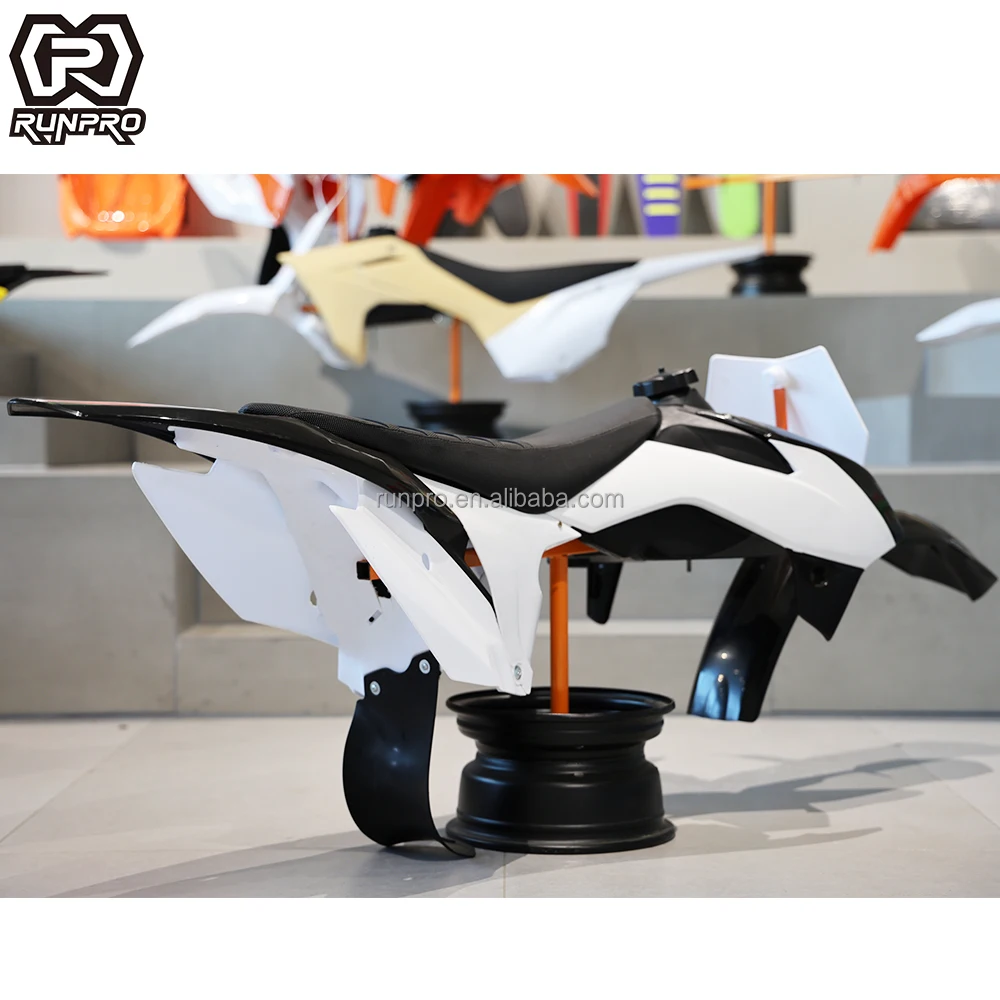 RunPro Motorcycle Dirt Bike Plastic Fairing A Complete Body Kits For KTM85 KTM 85 Body Covering Cowling full body plastic parts
