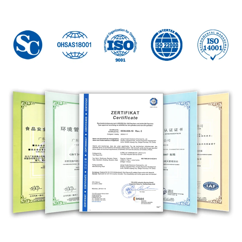 Greatwhip Cylinder Co2 0.6L Aluminum CO2 Gas Cylinder