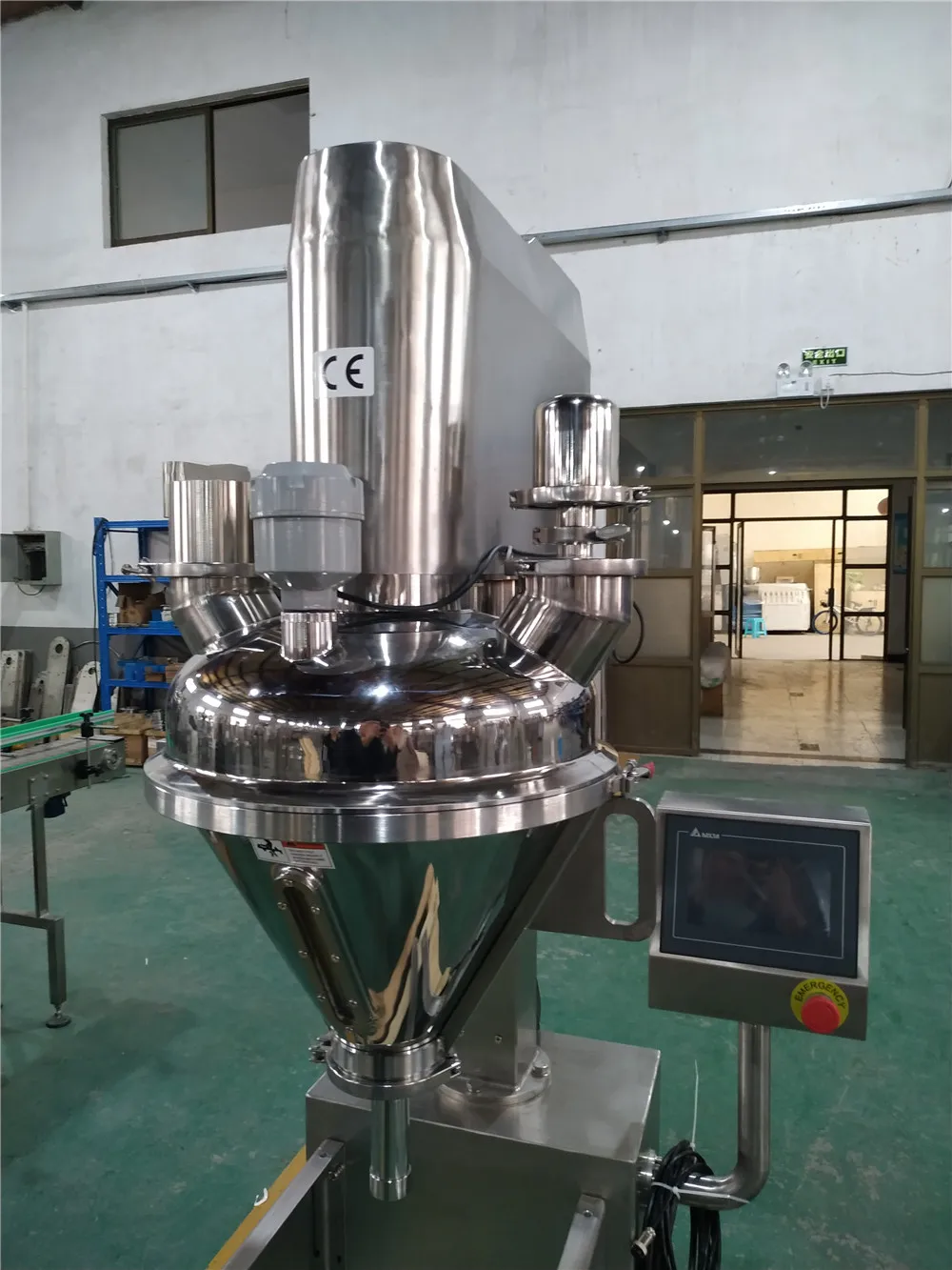 Small Automatic Milk Cafe Washing Seasoning Powder Dispenser Auger Filling And Packing Machine