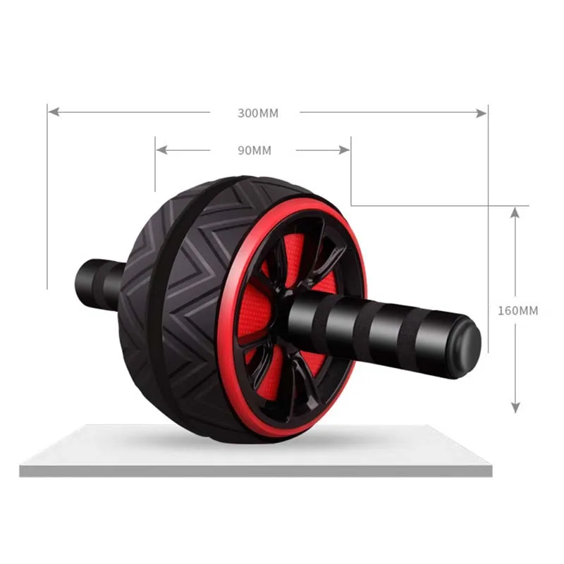 Wholesale Fitness Healthy Muscle Wheel Mute Apparatus AB Wheel for Workout Home Gym Use-ABS Foam PP Material