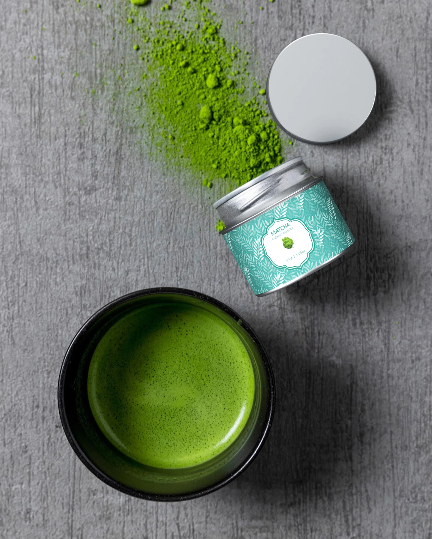 Premium Matcha Green Tea Powder Suppliers Organic Products Flavor Instant tea powder