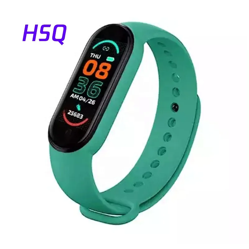 2022 Reloj Inteligente M7 Sports Bracelet Fitness Tracker Blood Pressure Call Reminder Mi Band 7