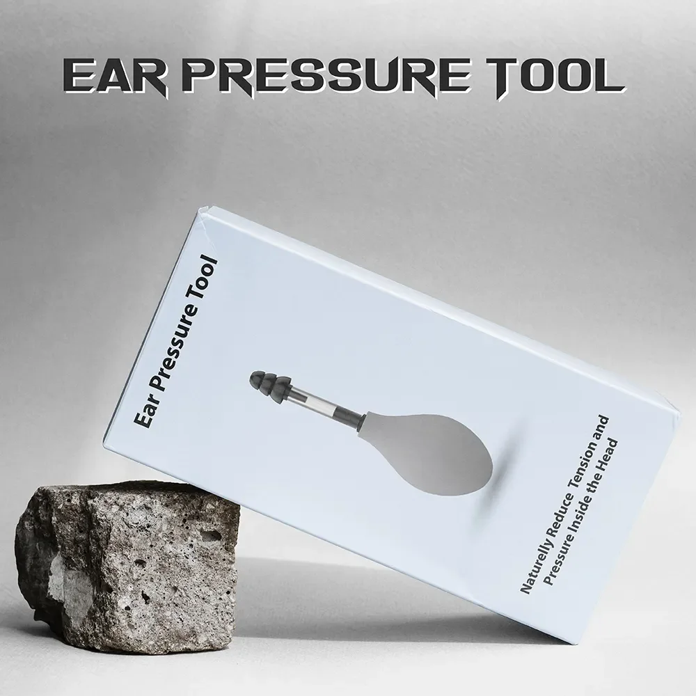 Ear Pressure Relief Suction Device, Migraine and Headache Reduces Tension, Noise Reduction Silicone Airplane Ear Pressure Relief