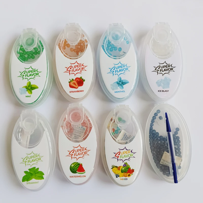 mint balls POW WOW 100PCS menthol ball cigarette crush capsule ball