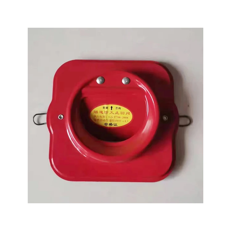 
Factory price kitchen hood exhaust flue pipe valve check valve anti-odor valve 