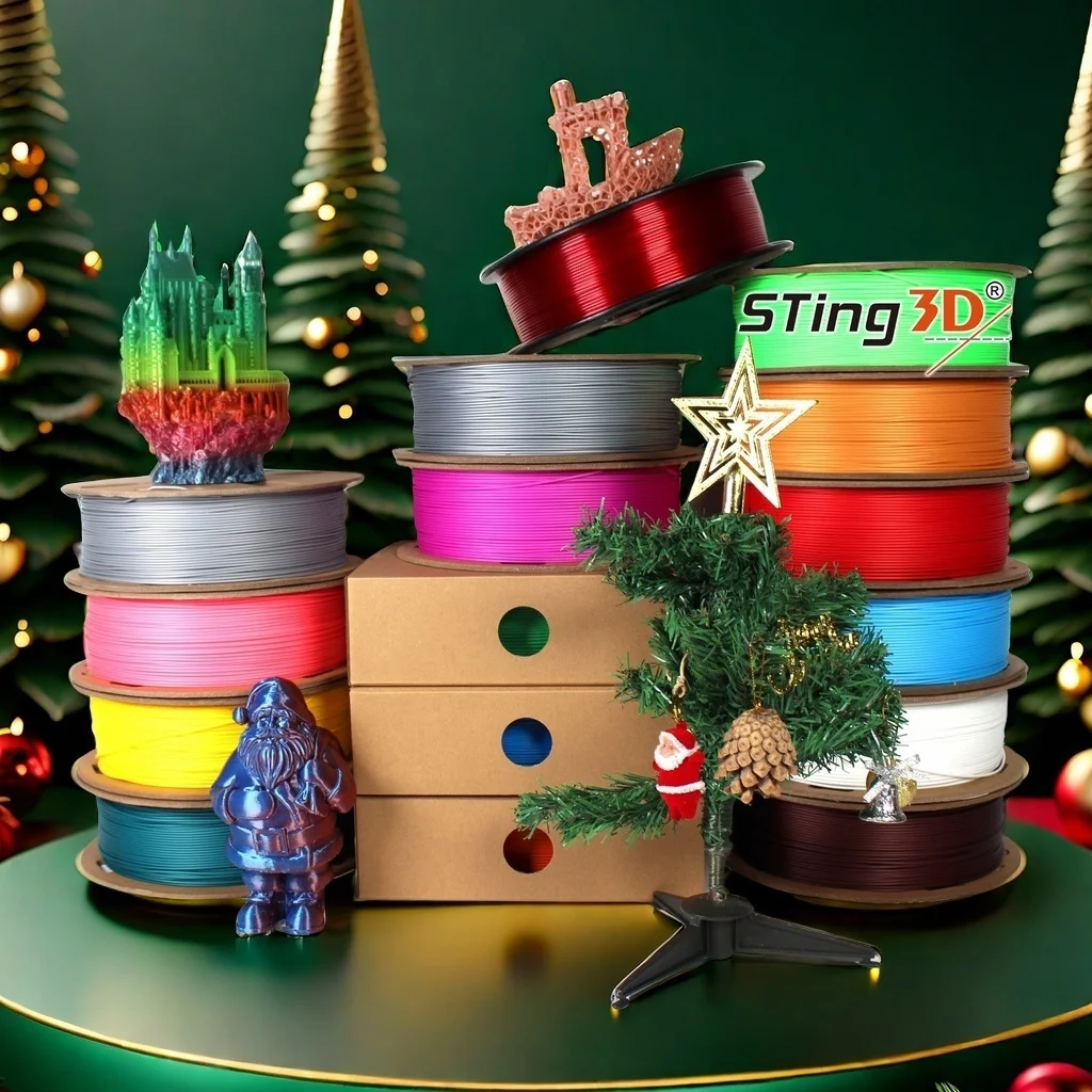 Принтер для 3D-принтера Sting3d PLA, 3d печать, пластиковая нить PLA 175 мм, PETG ABS ASA PC, 3D-печать, 3D-печать, пластиковая печать