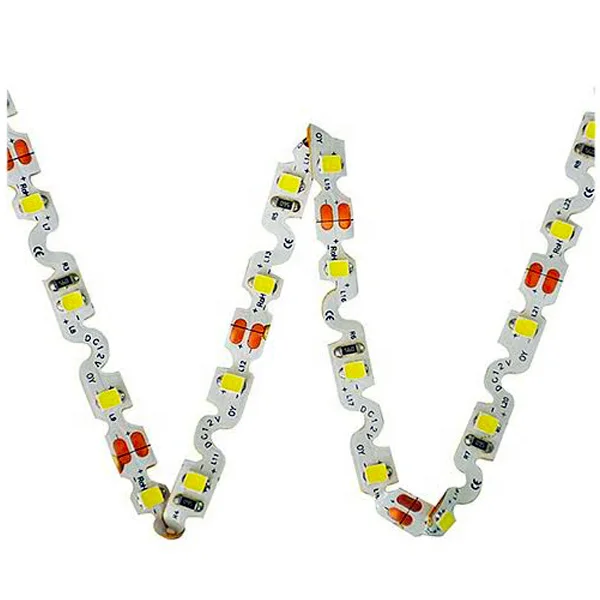 UL Approval 12V DC Multi-Bend Flex LED Strip for Custom Shape Lighting