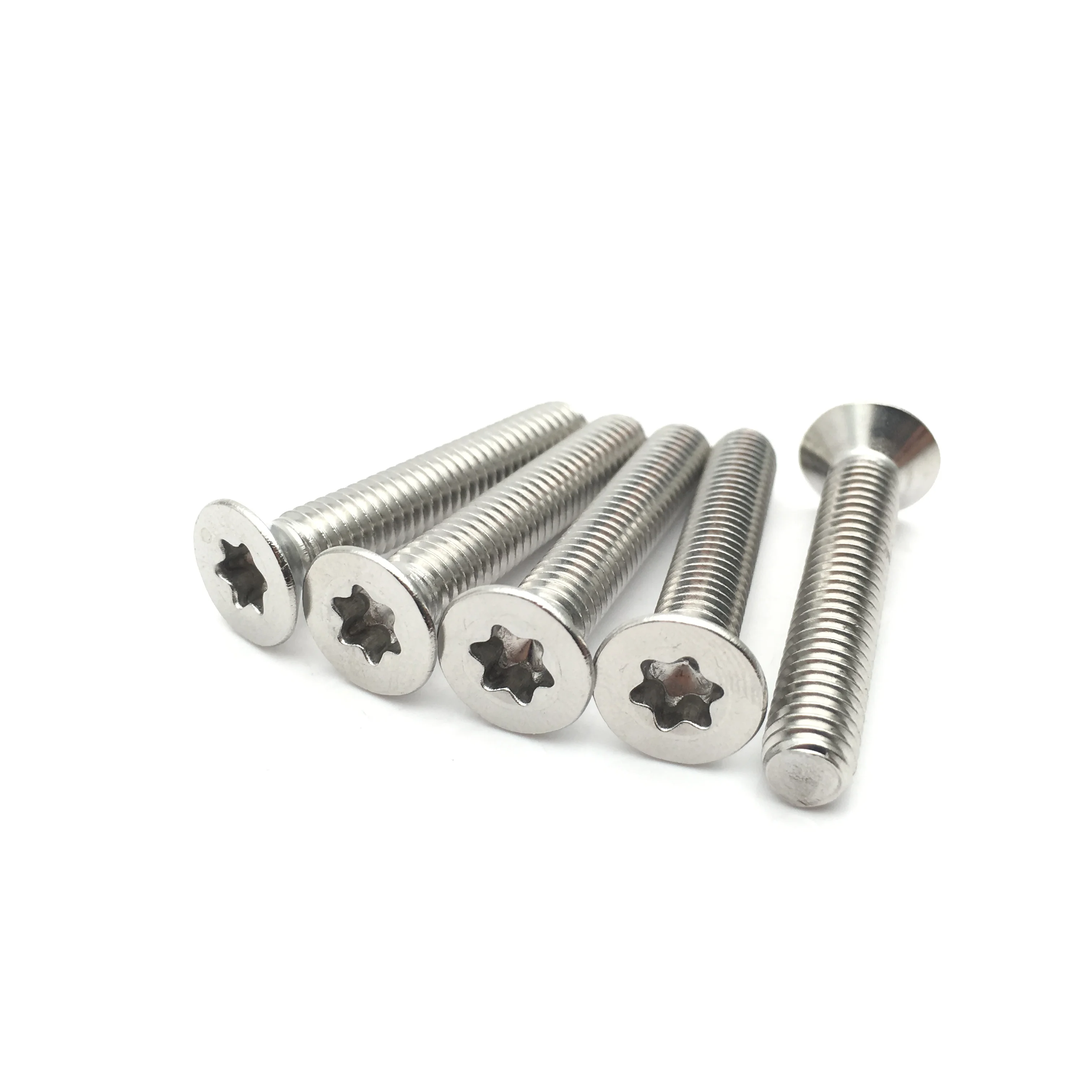 A2-70 ISO14581 stainless steel countersunk csk head torx machine screw