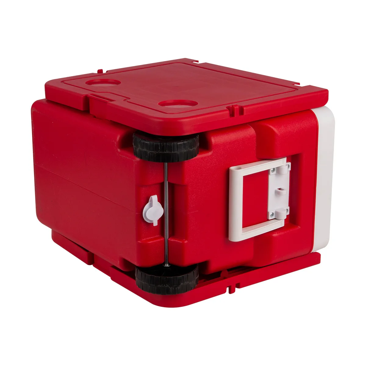 2023 Hot selling folding cooler box with wheel compressor car fridge freezer car cooler box for outdoor camping fishing Picnic