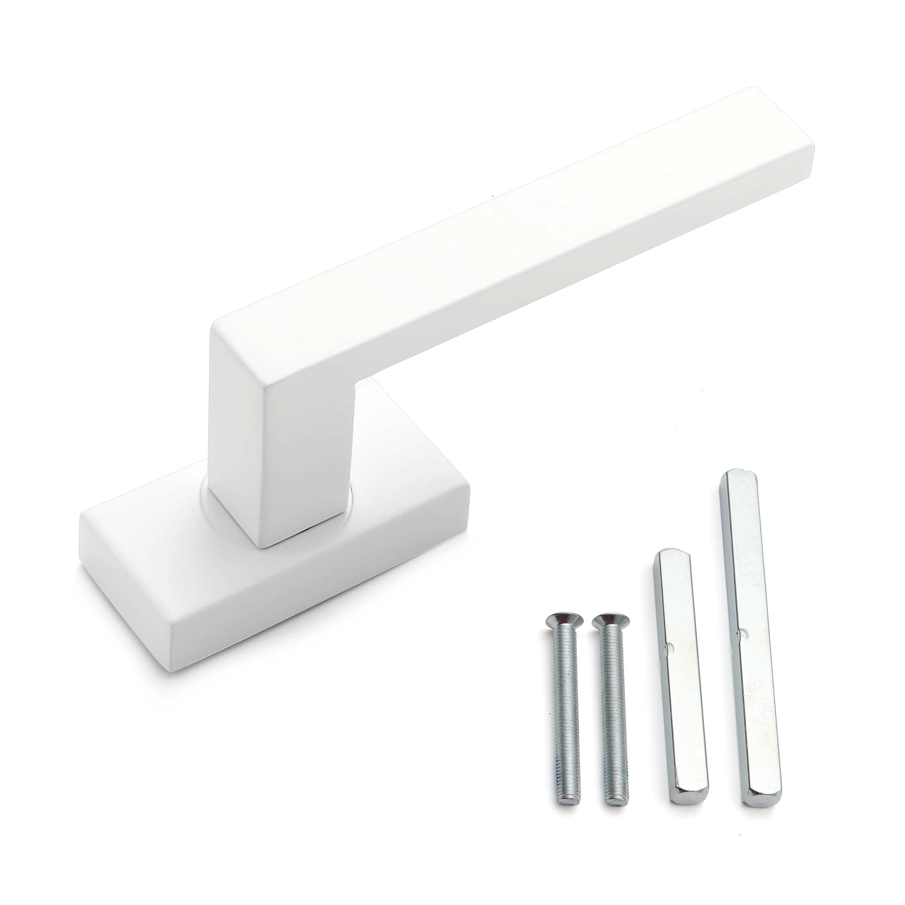Popular Wholesale Antirust Stainless Window Lock Handle White Window Handle Hardware For Home