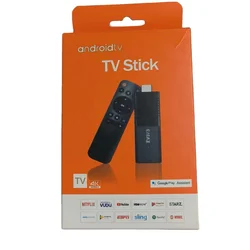 New 2.4G 5G WIFI USB Smart Android tvstick Control Remote Google Assistant Fire TV device 4k Android TV Stick