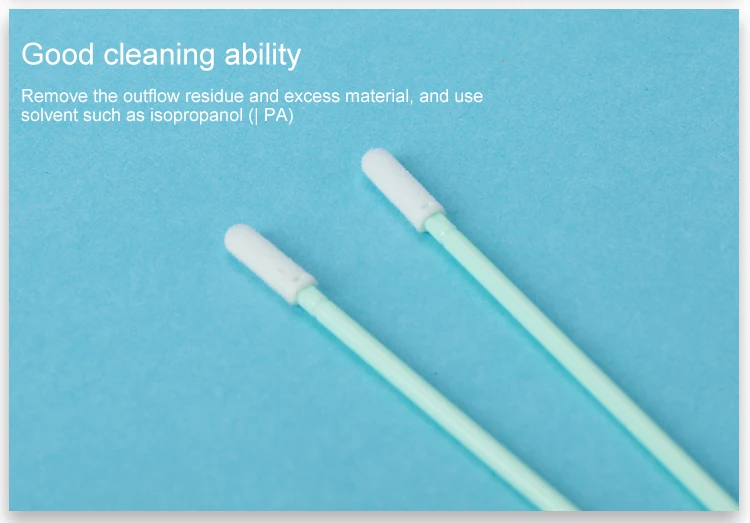 
Sponge round head green cotton swab industrial cleaning clean stick hard disk clean stick 