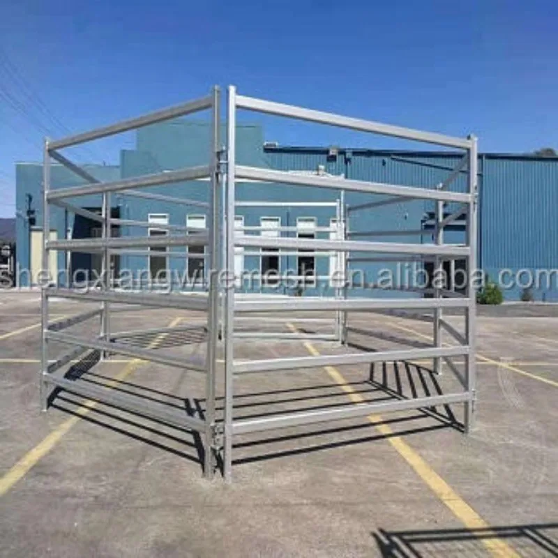 22 panels 1gate cattle yard panel horse round cattle pens