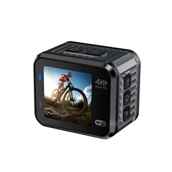 Action Sport Camera 4k Anti-shake Waterproof Magnetic  Charging Dual Screen Sport 4k action camera