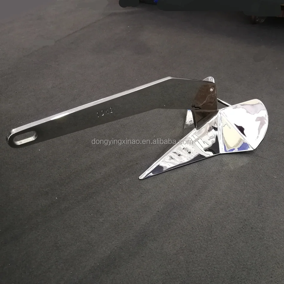 
China supplier full sizes stainless steel marine delta anchor for yacht 