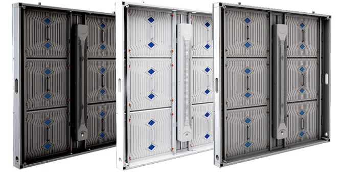 Outdoor HD P5.7  Ultra Bright Led Display Panel Cabinet Rear and Front Maintenance  External  LED Display Screen