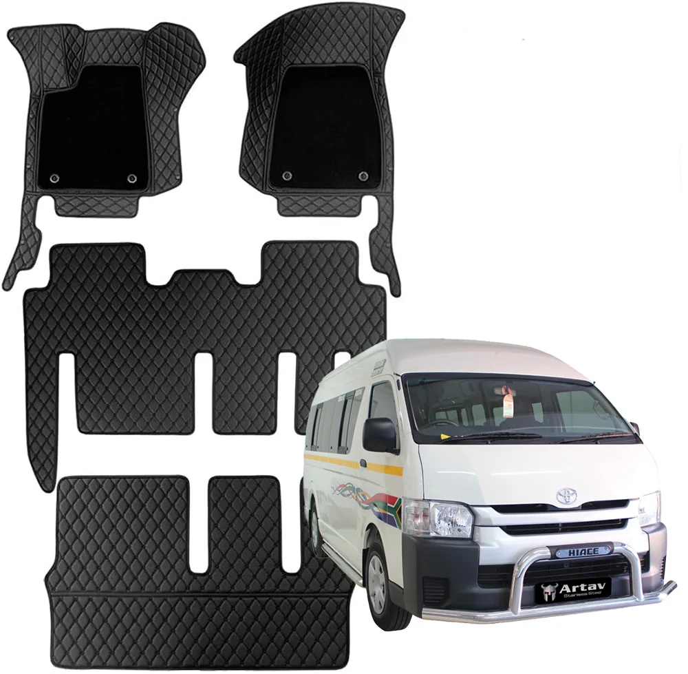 Custom Car Mats  MPV  Car Leather Stain Resistant  Car Mat For Toyota/Kia/Hyundai/Honda/Renault Espace