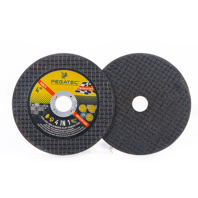 4 inch stainless steel cutting disk pegastar cut off wheels for metal