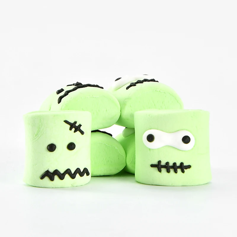 120g Zombies Handmade Halloween Bulk Halal Candy Marshmallow Sweets
