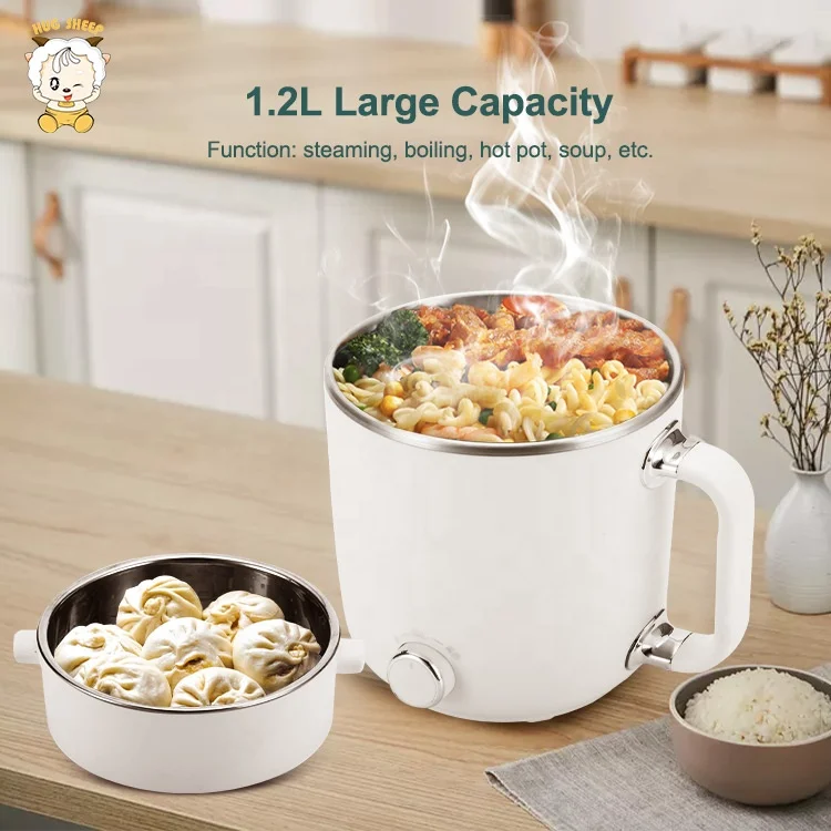 Steaming pot 1.6L, made of food grade stainless steel material directly sold by the manufacturer