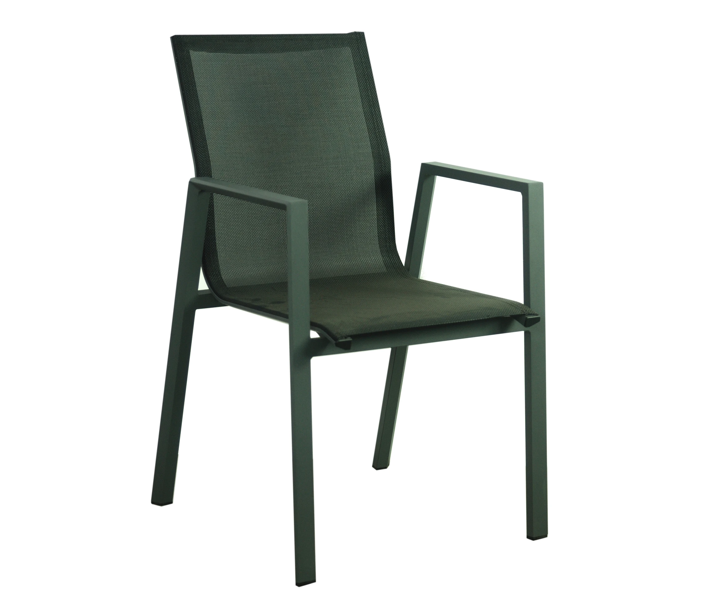 Уличный Штабелируемый спортивный клубный гольф-трасса, бистро, ресторан, патио, сад, тканевый алюминиевый стул