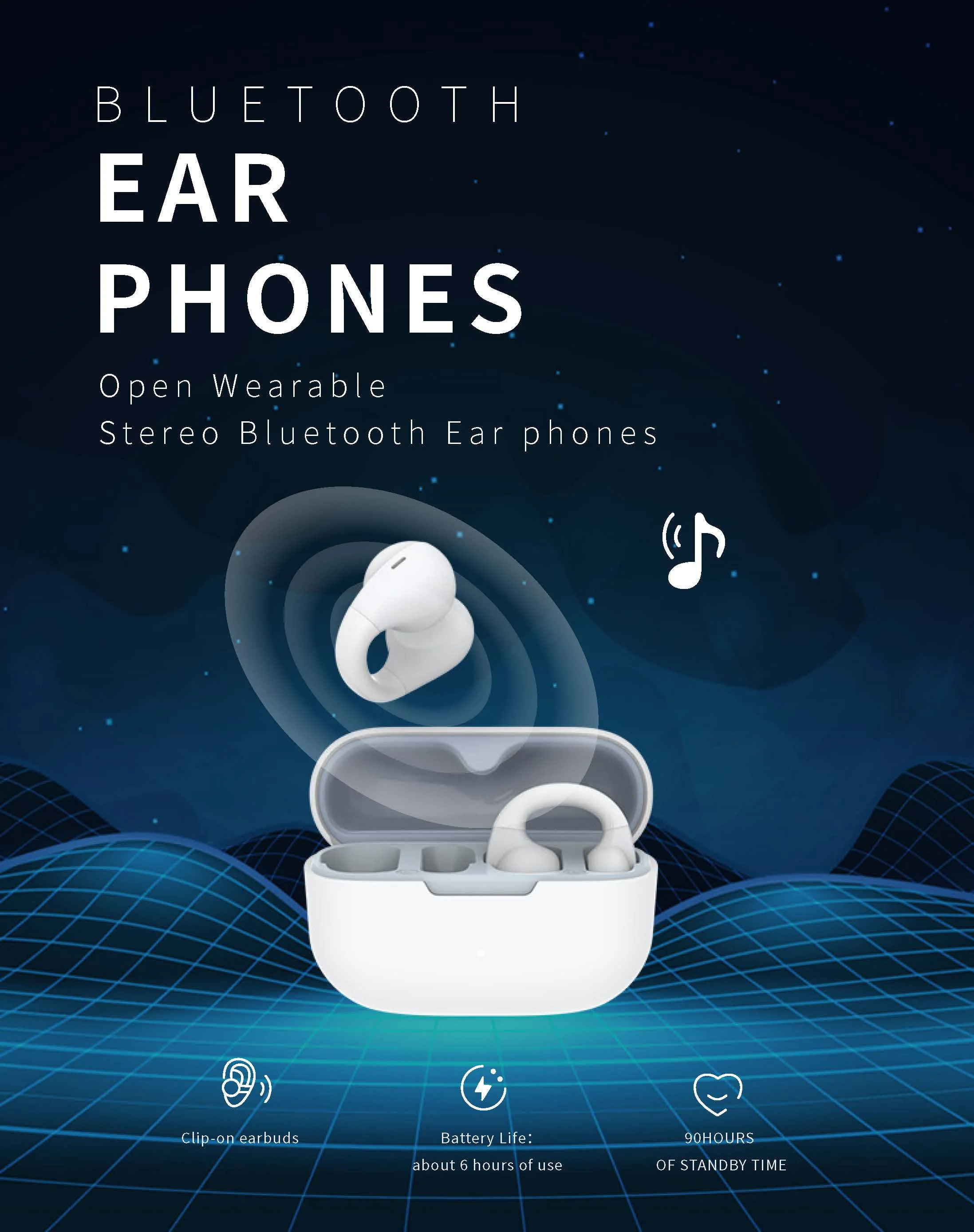 Bluetooth  Wireless Sports Mini Bluetooth Earphones Smart Touch