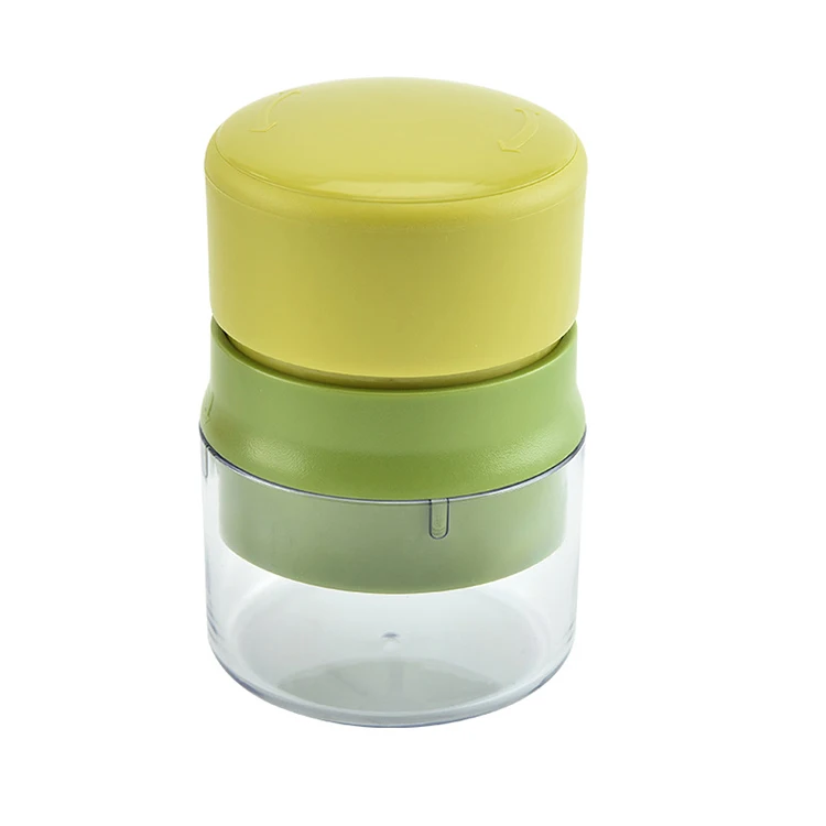 Dropshipping Europe Top Selling Items Kitchen utensils Equipment for the Kitchen ABS Mini Manual Onion Garlic Grinder Presser