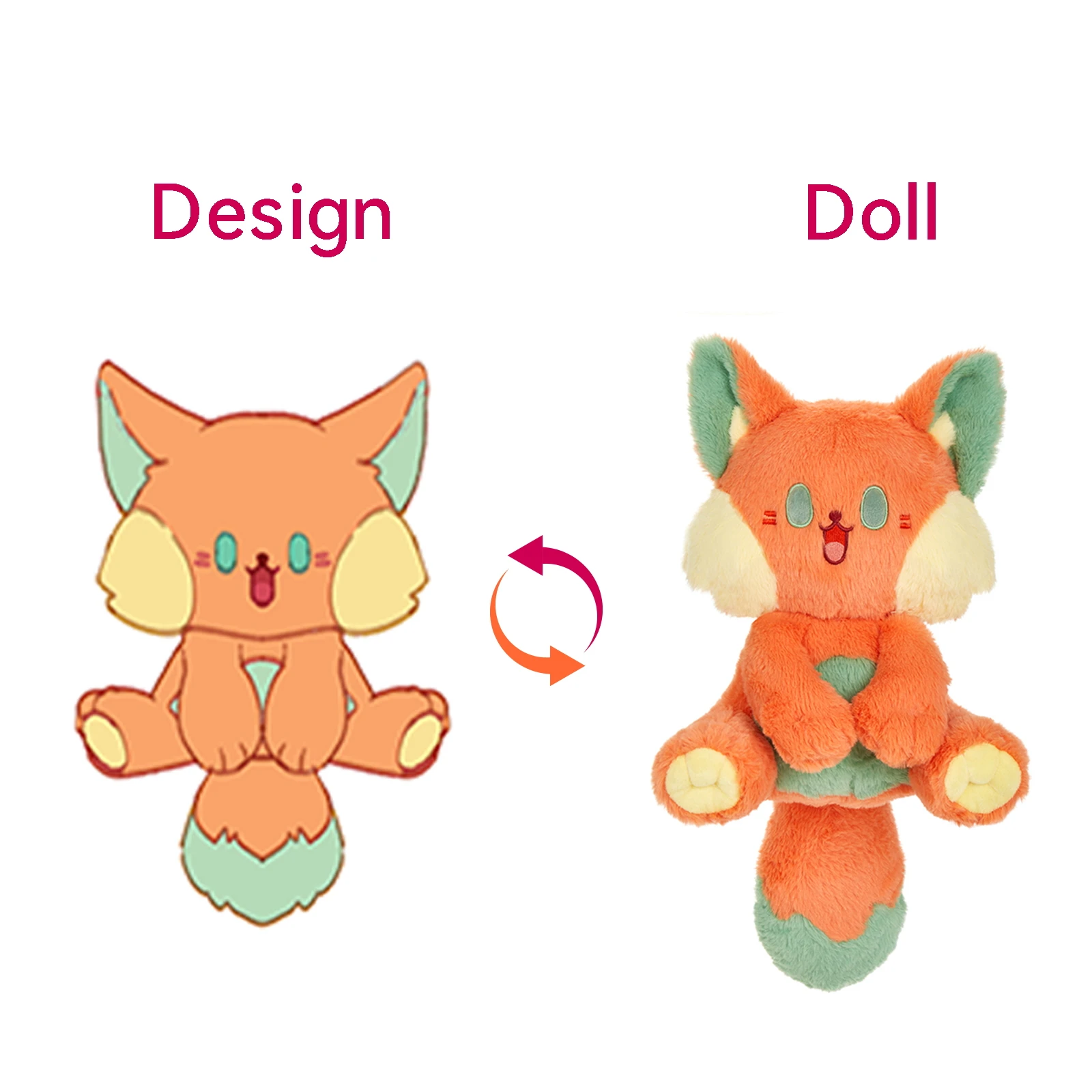 High Quality Professional Make Your Own Custom Plush Toy Character Plushie Custom Dolls Stuffed Animals