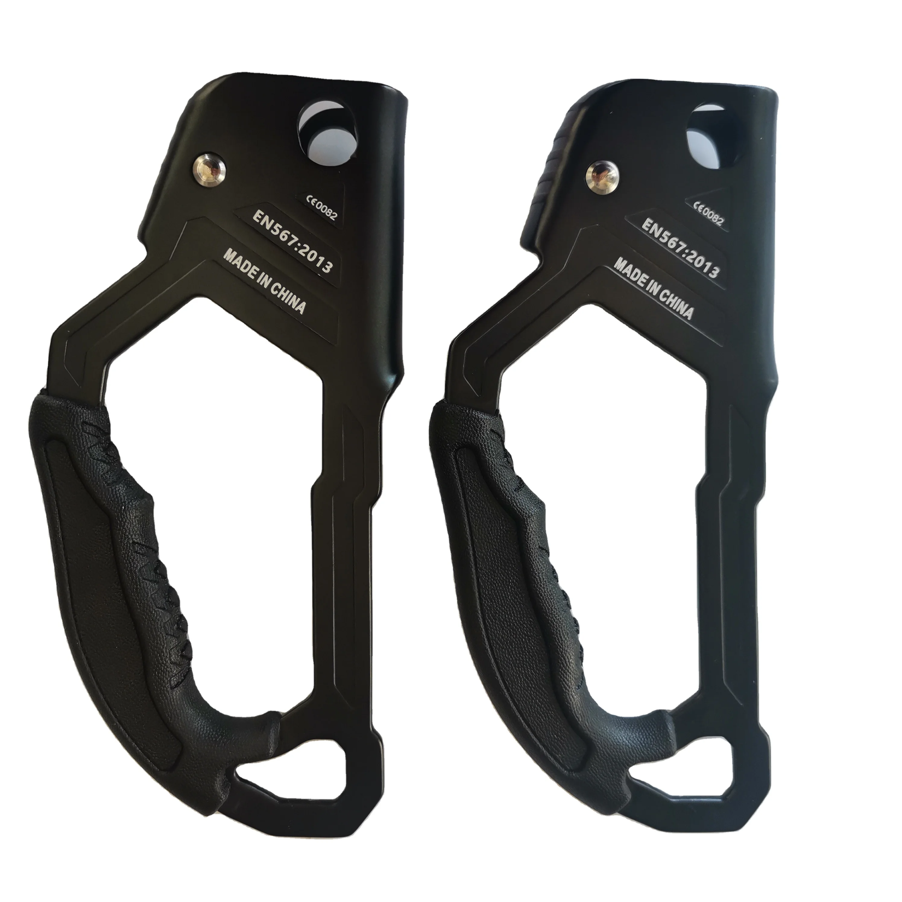 Custom logo climbing ascender 4 inch for rope 8-13mm rope  Right-hand mountaineering climbing device