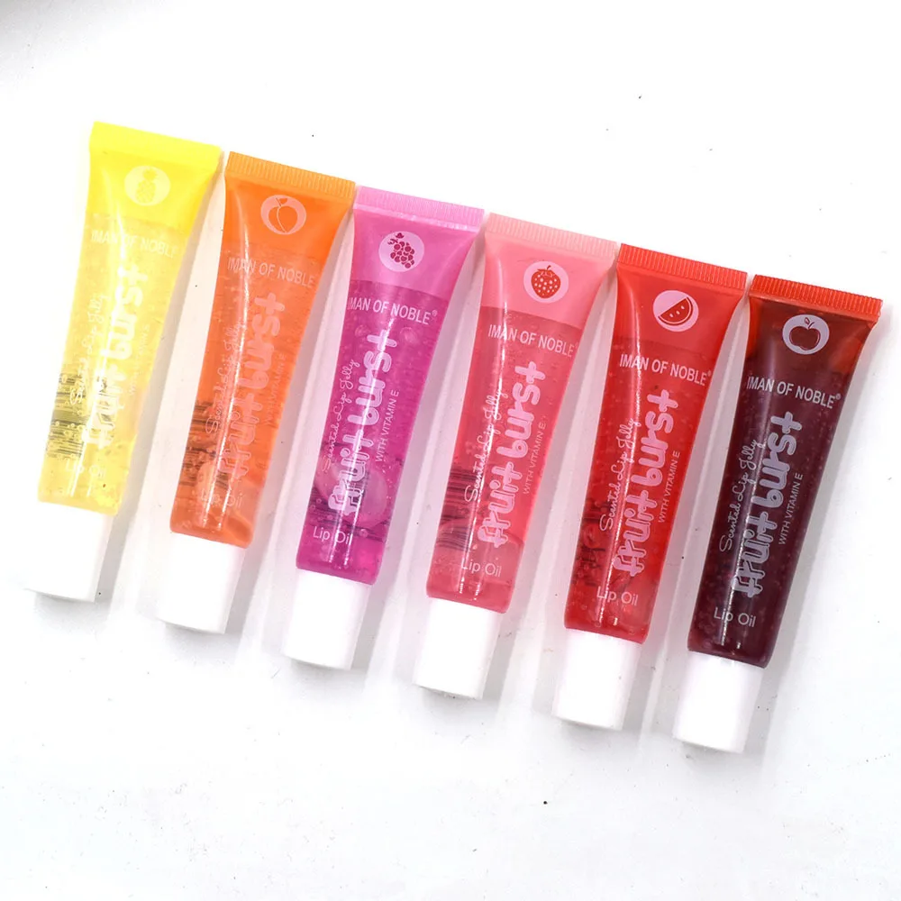 Multicolor Shimmer Liquid Lip Gloss Private Label Custom Logo Shiny Glitter Clear Lipgloss