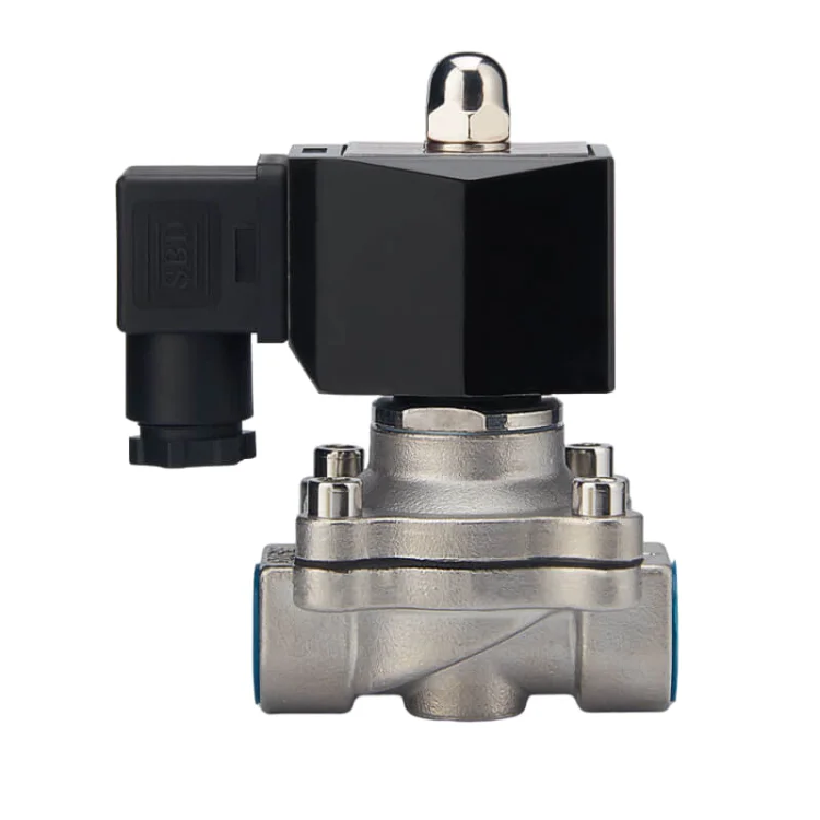 Manufacture two way thread connection stainless steel 304 316 solenoid valve for water