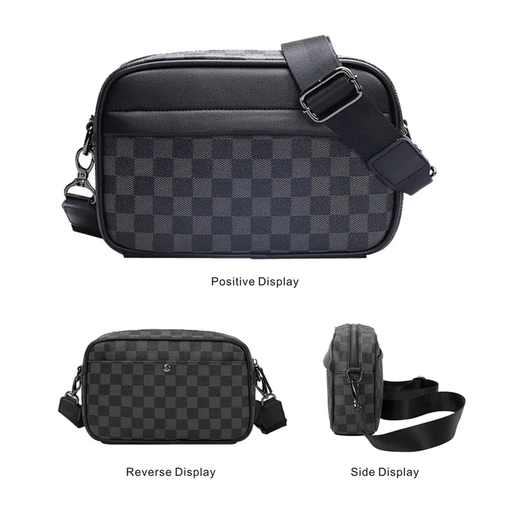 2024 Most Popular Casepert Wholesale Crossbody Leather Shoulder Sling Bag for Men, Genuine Leather Crossbody Bag, Messenger Bag