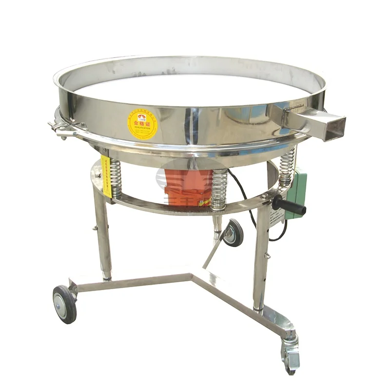 Soy Sauce Filtering Machine High Frequency Rotary Vibrating Filter Sieve