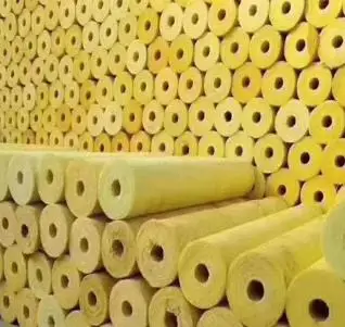 Factory Price Industrial Hotel Office buildings 3D model design glass wool tube for thermal insulation Fiberglass wool pipe