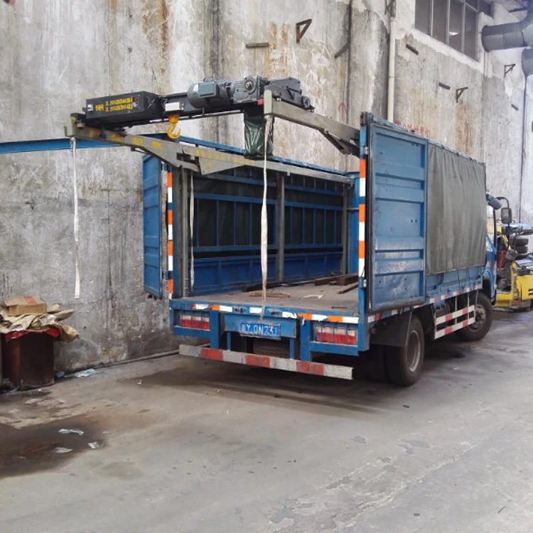 Mini DIY crane and hoist lift manufacturers in truck box