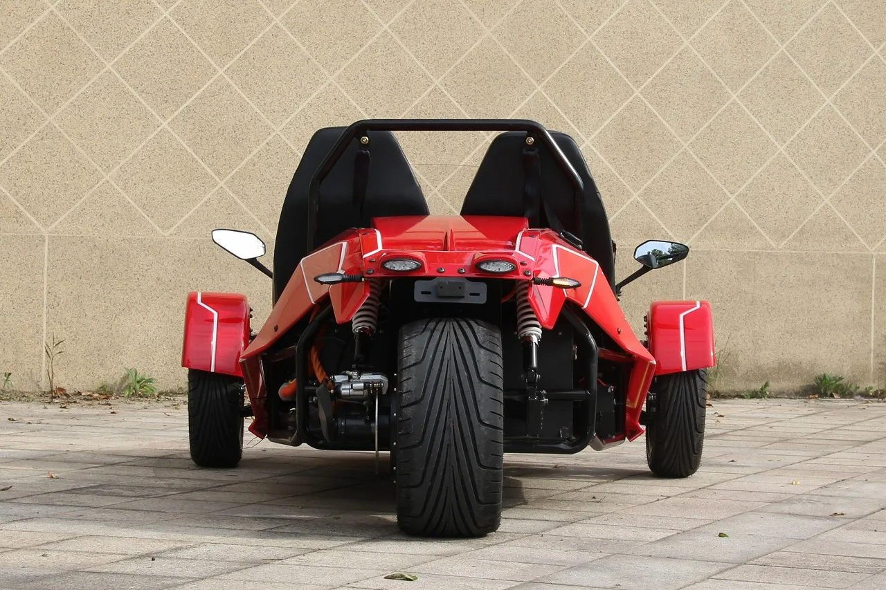 Electric ZTR 2 Seats ATV 72V80Ah Lithium Battery 8kW Motor liqian sports car